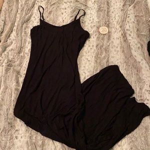 Black maxi dress (JUNIOR) size